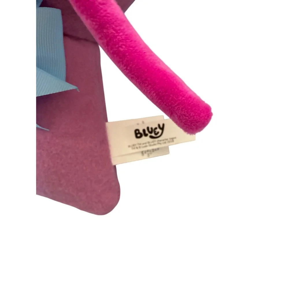 Bluey and‎ Bingo Plush Bouquet Valentine Heart Gift Heeler Sisters Purple Felt